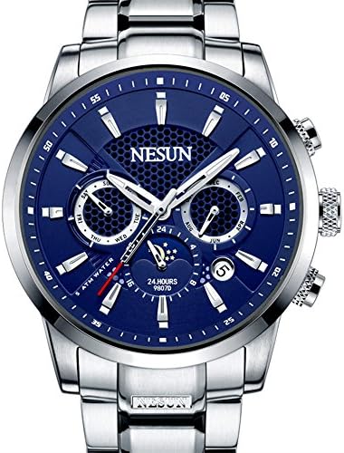 Complications Men's Business Automatic Mechanical Skeleton Casual Wrist Watch