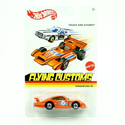Flying Customs PORSCHE 935/78 2013 Release of the 1974 Classic Series - 1:64 Scale Throw Back HOT WHEELS Die-Cast Vehicle