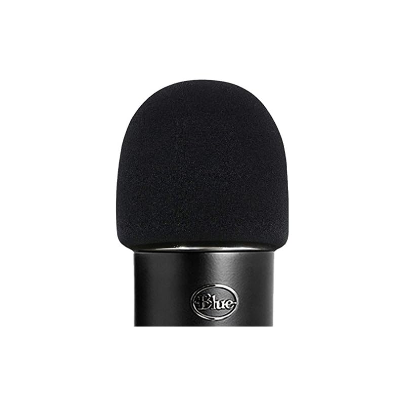 Aedor Foam Microphone Windscreen for Blue Yeti,Yeti Pro condenser microphones as a pop filter