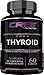 CREE Nutrition Thyroid Support Iodine For Energy, Metabolism Boost, Weight Loss, Reduce Brain Frog, Maximum Strength Herbal Formula Vitamin B12, Zinc, L-Tyrosine, Manganese, Selenium, Copper