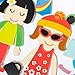 Meadow Kids Dress Up Bath Time Stickers