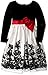 Bonnie Jean Girls' Stretch to Bonaz Organza Dress