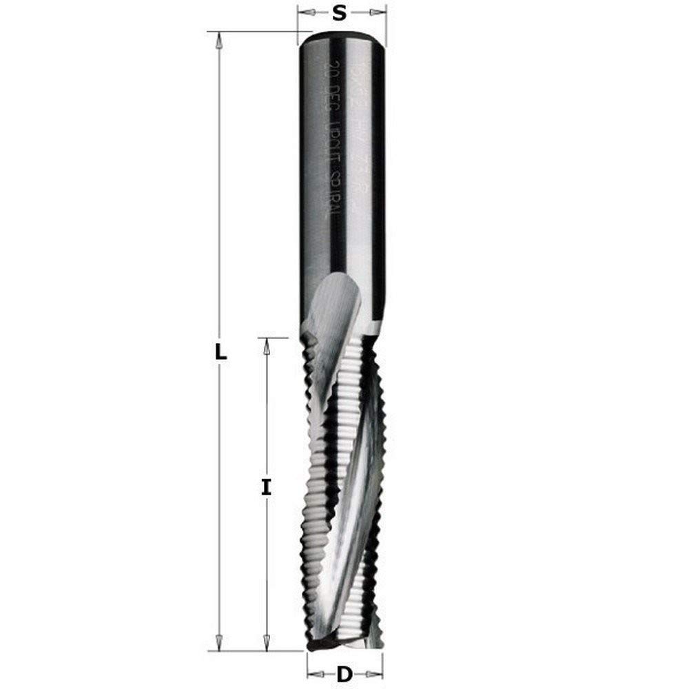 CMT Orange Tools 195.082.11 – Upcut Spiral Bit Z3/R S.Hw D=8X42X90 Rh