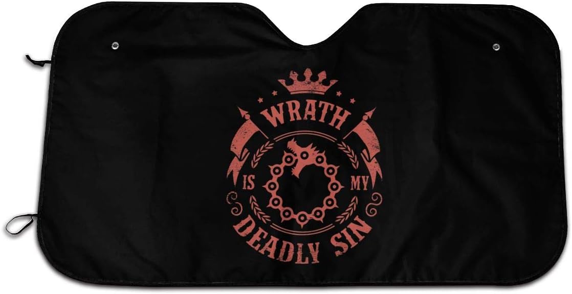 RJ5nrusfwtba The Seven Deadly Sins Folding Custom-Fit Sunshade