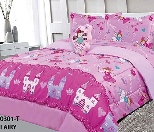 Amazon Com 8 Piece Full Size Kids Girls Teens Comforter Set Bed
