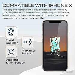 for iPhone X Earpiece Front Speaker Replacement