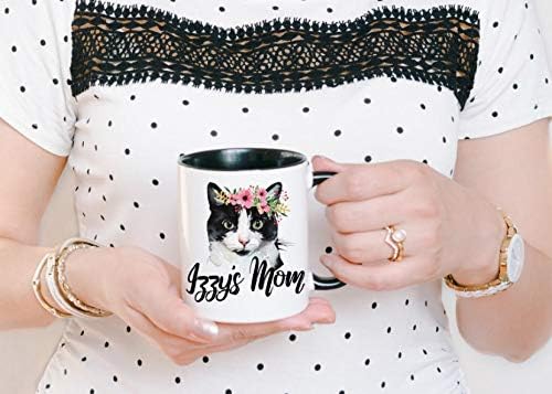 personalized cat mom mug