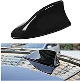 Shark Fin Antenna Cover for Car, Automotive Top Roof Aerials AM/FM Radio Signal Base, Vehicle Shark Fin Shape Cover with Adhe