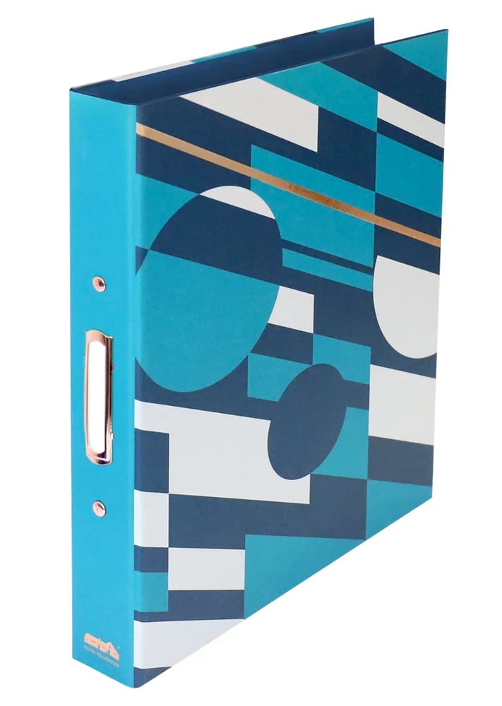 Celino® A4 Ring Binder Document Files Storage Premium Quality Ringbinder Office School Business (Blue)