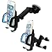 Car Phone Mount, Dashboard & Windshield Car Phone Mount Holder, Universal Smartphone Car Air Vent Mount Holder Cradle Compatible with  for iPhone X 8 8 Plus 7 7 Plus 6, 6S, Samsung, Huawei and GPS