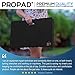 Thick Kneeling Pad, Garden Kneeler for Gardening, Bath Kneeler for Baby Bath, Kneeling Mat for Exercise & Yoga, Knee Pad for Work, Floor Foam Pad, Extra Extra Large (XXL) 24 x 14 x 1.5 Inches, Black