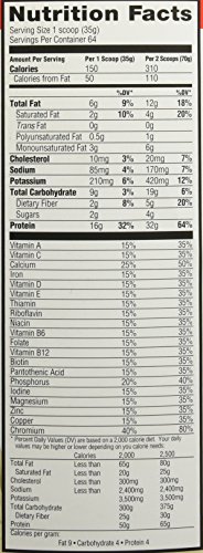 Muscle Milk Genuine Protein Powder, Vanilla Crème, 32g Protein, 4.94 Pound