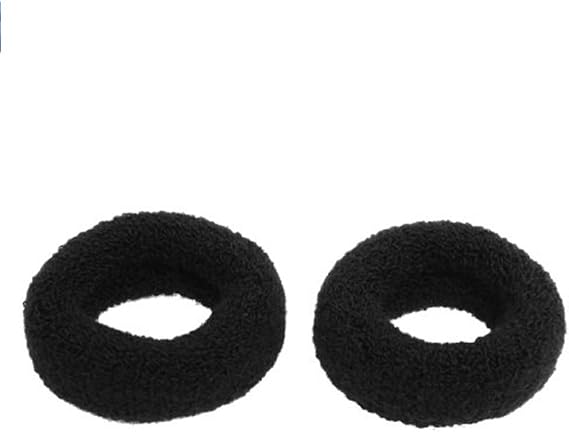 Amazon Co Jp Seliyi ヘアゴム リングゴム 輪ゴム 輪っかゴム 髪留め ポニーテール 太い ナイロン 弾性布帛 ブラック 2個 服 ファッション小物