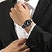 DOVODA Watches for Men Casual Classy Quartz Analog Leather Watch