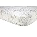 Sadie & Scout Crib Sheet, Zahara World Map Fitted 28x52 Inch (Pack of 1)