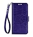 FYY Case for iPhone 6 Plus/6s Plus, PU Leather Wallet Phone Case with Card Holder Flip Protective Cover [Kickstand Feature] [Wrist Strap] for Apple iPhone 6 Plus/6s Plus 5.5