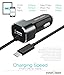 USB Type C Car Charger, FosPower [24W 4.8A] USB-C High Speed Charging for Galaxy Note 8/S8/S8 Plus, Nintendo Switch, LG G6, Google Pixel 2 / Pixel 2 XL / Pixel XL, Blackberry KEYone