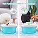 BAYKA Cat Water Fountain, 2.8L Automatic Pet Water Fountain Dog Water Dispenser with 3 Replacement Filters 1 Silicone Mat for Cats and Small to Medium Dogs