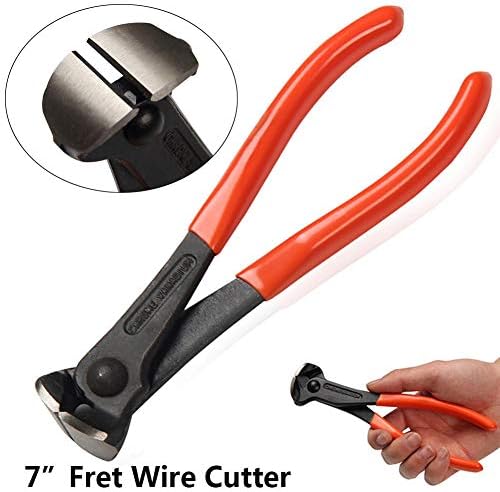 Coaste 7 inch Guitar Wire Cut Pliers luthier Tools,Guitar Bridge Hold Clamp Guitar Tools Birdge Knife Cutter