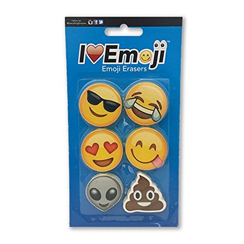 Emoji eraser | smile, heart eyes, sunglasses, poo | emo…