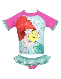 Set de baño Disney La Sirenita dos piezas para niñas