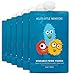 Hello Little Monsters Reusable Squeeze Baby Food Pouch Small - 4 oz (6 Pack)