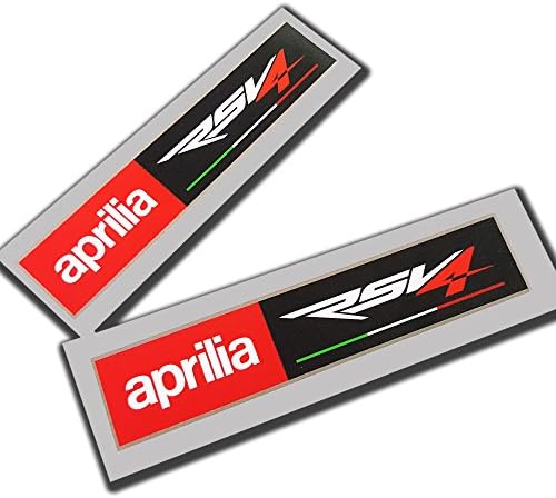 ZionDesigns Aprilia racing style be a racer style RSV4 rectangle graphics x 2