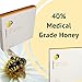 L-Mesitran Tulle Dressing with 40% Medical Grade Honey – Non-Adhering Polyethylene Wound Dressing for Chronic, Acute, Deep, Superficial, and Postoperative Wounds – 4