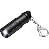 Nitefox e1 Smallest Keychain Flashlight Micro Tiny Mini Keychain Light Long-Lasting Safety Light for Everyday Carry Emergencies Outdoor Dog Walking Hiking Camping Nice Gift for Parents Kids