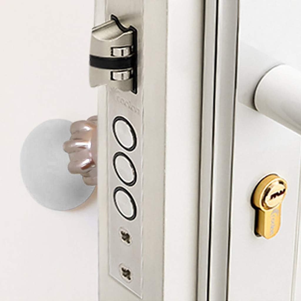 Handle Stop Door Stopper Wall Bumper 1.57 Inch Rubber Wall