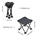 Mayper Mini Portable Folding Stool Chair Outdoor Camping Stool for Camping, Hiking, Fishing, Beach, Park with Carry Bagthumb 1