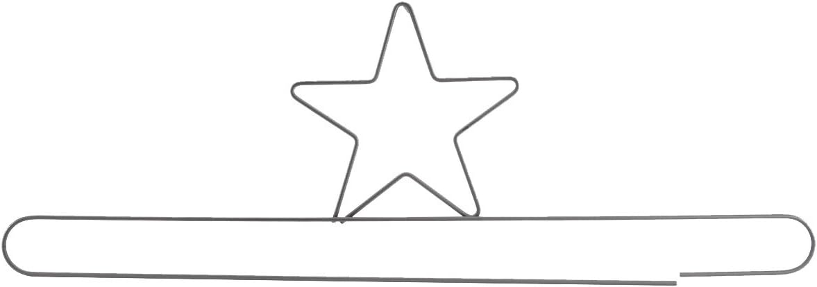 Ackfeld 24-Inch Split Bottom Fabric Holder, Star