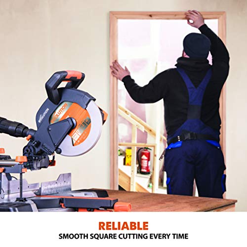 Evolution Power Tools R255SMSL 10" Multi-Material Compound Sliding Miter Saw - Thumbnail 3