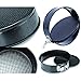 Tebery Non-stick Round Springform Cake Pan Set Leakproof Cheesecake Pan with Removable Bottom Set Includes 4 Piece 4