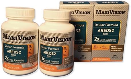 MedOp MaxiVision Ocular Formula - 60 Capsules, 2 Bottles by MaxiVision