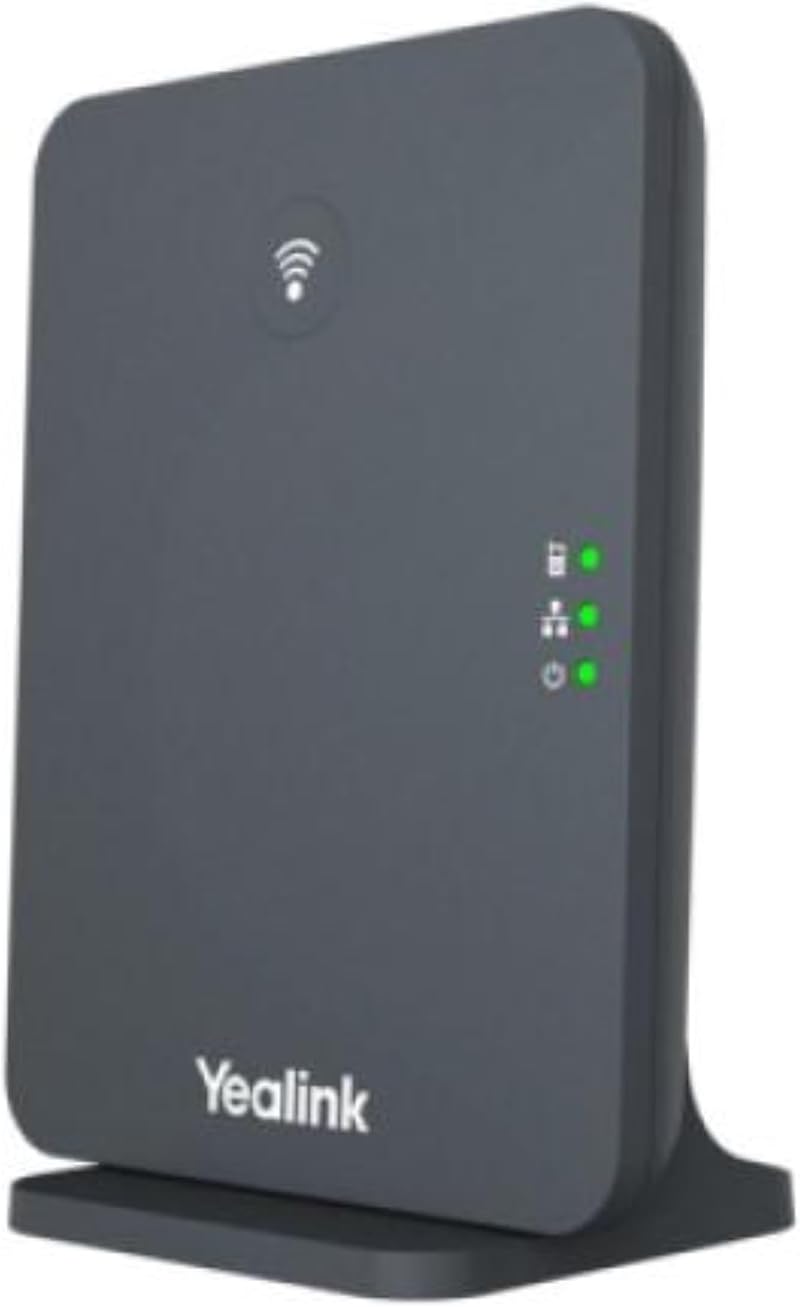 Yealink W70B Base Station DECT Gray, Wireless Office Phone System