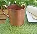 Moscow Mule Copper Mug, 100% Pure Without Lining, Unique Quality Design – Copper Sourced From the USA, FDA and California Proposition 65 Approved, 16 oz.