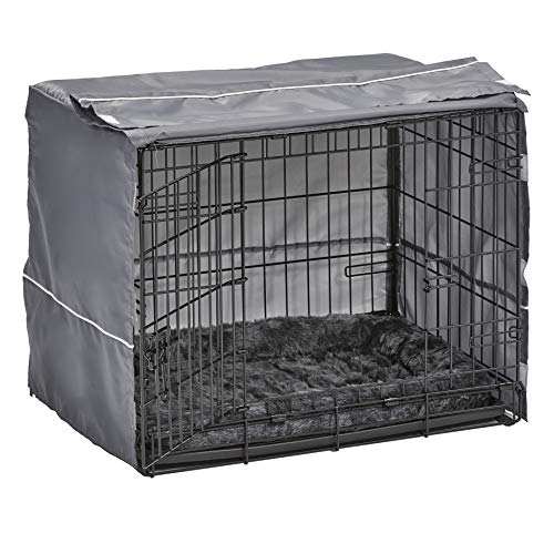 New World Double Door Dog Crate Kit Includes One TwoDoor Crate