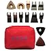 XXGO 72 Pcs Oscillating Tool Blades Accessories Kits Compatible with Bosch, Chicago, Craftsman, Dewalt, Dremel, Fein, Harbor Freight, Makita, Milwaukee, Porter Cable, Ridgid, Ryobi, Rockwell and More primary