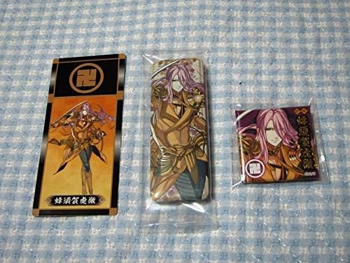 Amazon 刀剣乱舞 スクエア缶バッジ ロング缶バッジ ステッカー セット 蜂須賀虎徹 バッジ ホビー