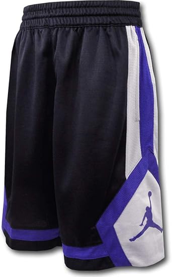 Amazon Jordan ジョーダン キッズ ジュニア ショーツ Rise Diamond Shorts バスパン ハーフパンツ 黒灰ロイヤルブル キッズサイズ M 並行輸入品 ボーイズ 通販