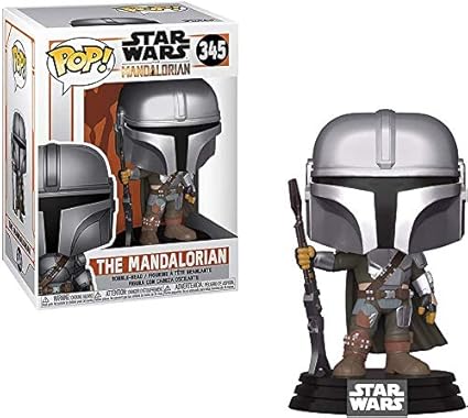 10 inch chrome mandalorian funko pop