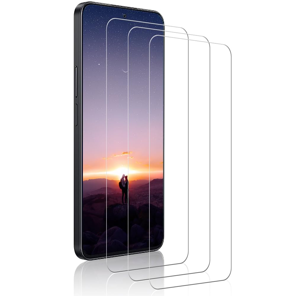 Screen Protector for Honor 90 Lite, 3 Pack Tempered Glass, Anti-Scratch, Touch Sensitive, Easy installation, Bubble-Free, Ultra HD Saver Shield Film
