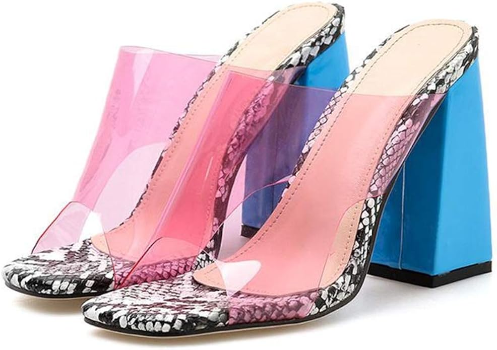 high heel slide shoes