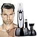 ETTG Nose Hair Trimmer,2 in 1 Hair Trimmer for Men Electric Painless Nose Ear Eyebrow Facial Hair Removal for Women,IPX7 Waterproof Hair Clippers-Battery-Operated