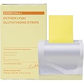 ESTHER FORMULA Glutathione Strips (15 ct) | Enhanced-Absorption Oral Beauty Film for Antioxidant Support, Skin Brightening & Even Tone – Korean Beauty Supplement | Made in USA