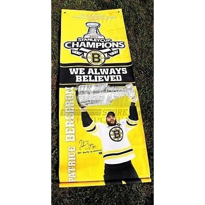 Patrice Bergeron Boston Bruins Signed Autographed Stanley Cup