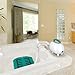 Gideon Luxury Portable Spa Relaxing Air Bath Tub Mat with Heat - Powerful 3-Speed & Remote Control - Enjoy a Tranquil & Blissful Bath Spa Experience in The Comfort of Your Own Home