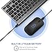 seenda Rechargeable Wireless Keyboard Mouse, Ultra Slim Small Keyboard and Mouse with Keyboard Dust Cover for Windows Devices, Space Gray