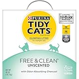 Purina Tidy Cats Clumping Cat Litter, Free & Clean